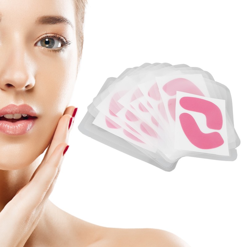 10 Sheet Nasolabial Folds Patch Women Home Beauty Salon Rose