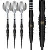 WINMAU Sniper Black 22g Professional Tungsten Dart Set with Flights