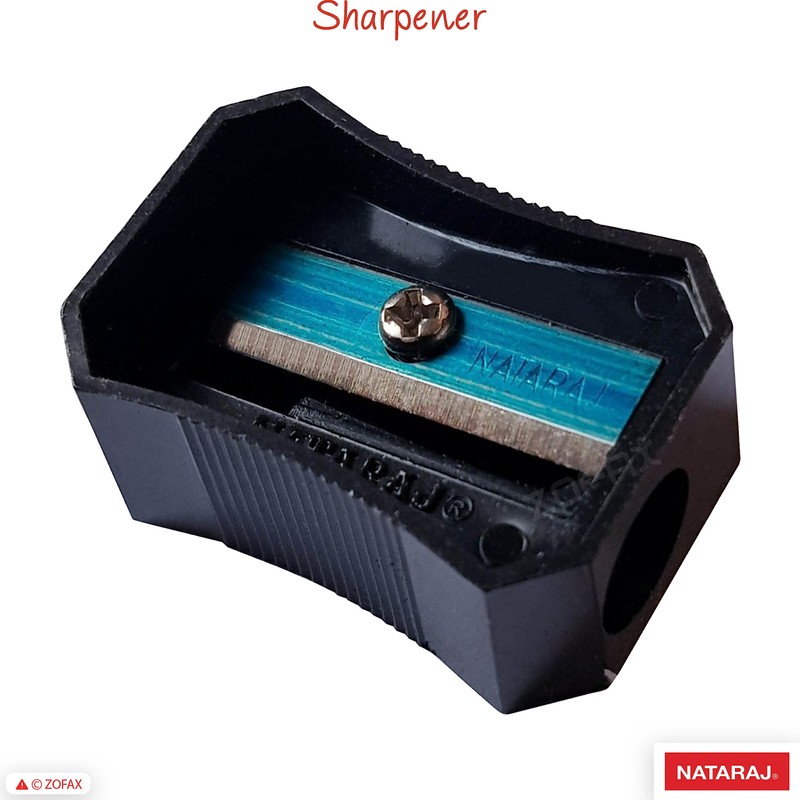 HB Pencils, Pack of 10, ZJax Hexagonal Pencils Eraser Sharpener
