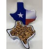 Cinnamon Roasted Cashews in a Texas Shaped Gift Tin