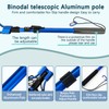 Fishing net (Retractable 11.81, Blue, 48in)