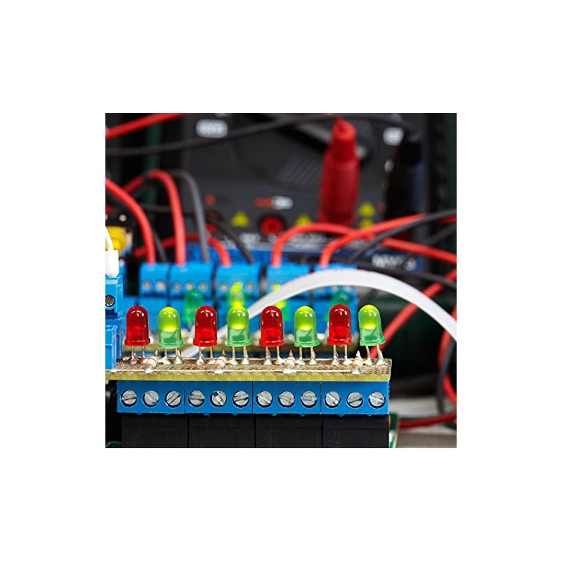 Lumetheus LED 10 mm Colour Blue 6000 mcd Pack of