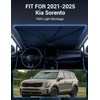 Proadsy Windshield Sun Shade Umbrella for 2021-2025 Kia Sorento Foldable