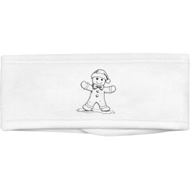 'Cute Gingerbread Man with Christmas Hat' Beauty Head Band/Hair Band (HB00035896)