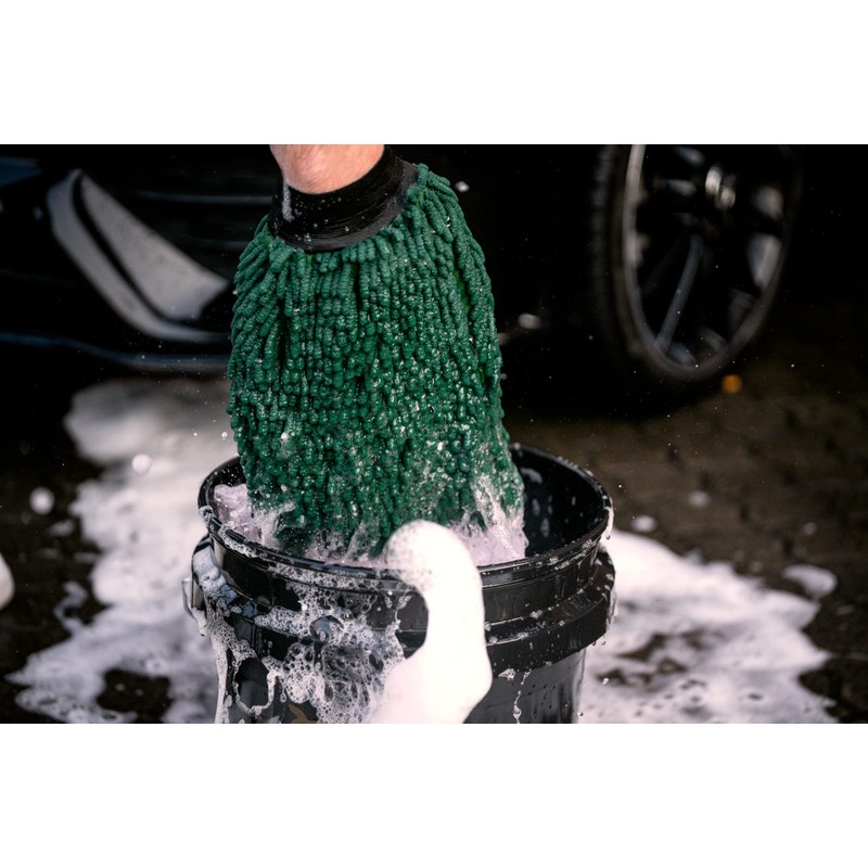 Nuke Guys XL Chenille Wash Mitt, Ultra Soft Microfiber Car