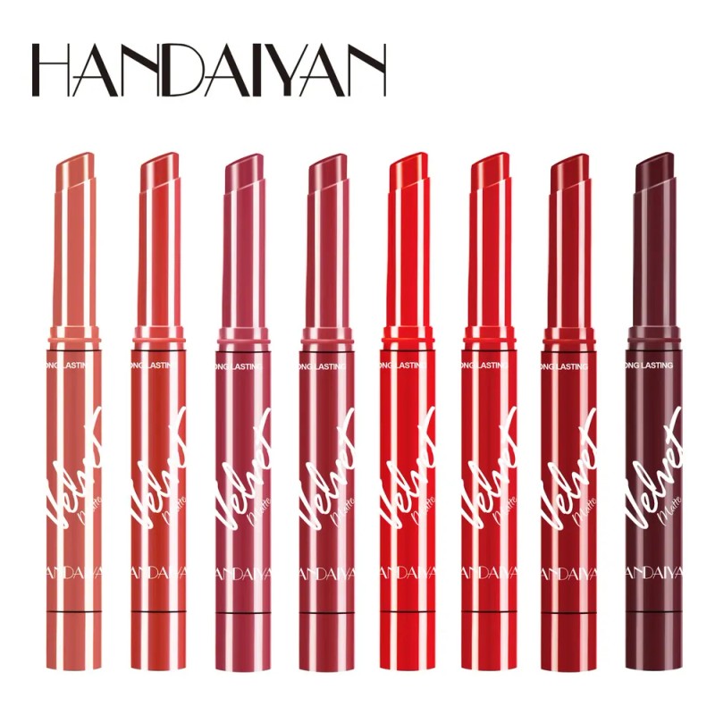 Select 8 Cajas Regalo Brillo Labial Duradero Terciopelo