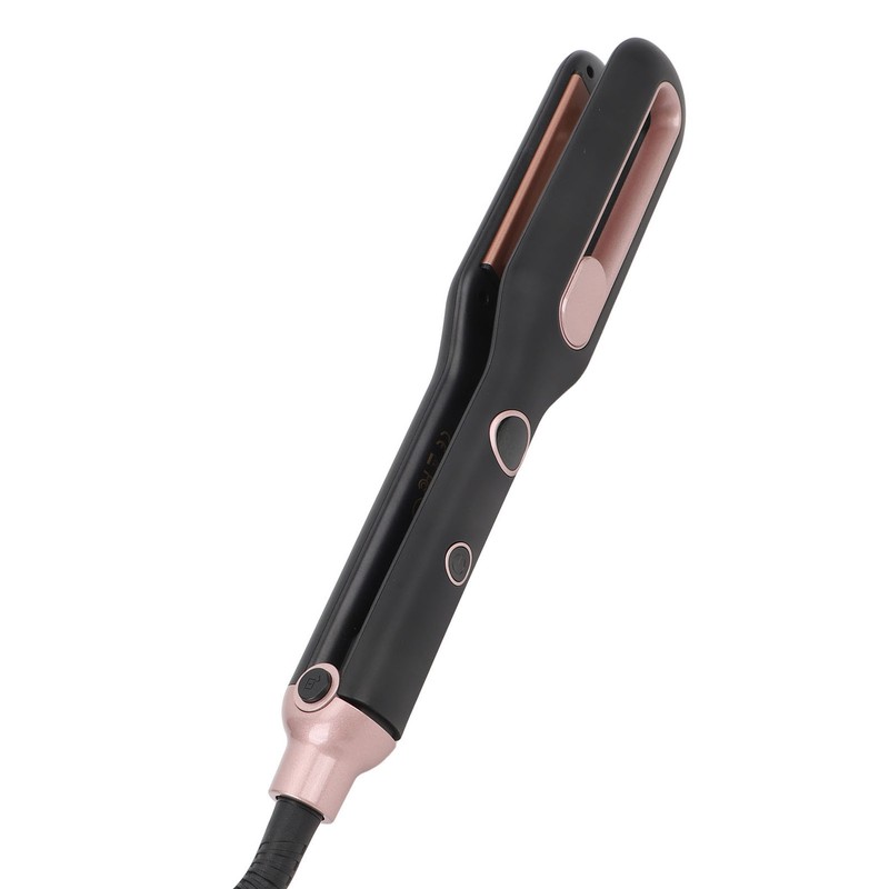 2 in 1 Hair Straightener Curling Iron Prevent Scalding Hair