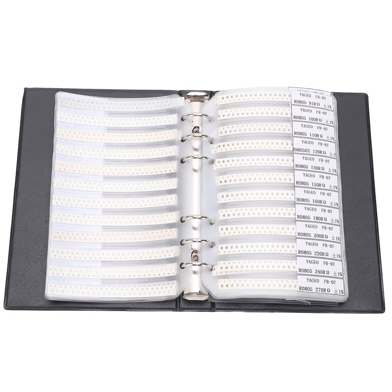 SMD Resistor Sample Book 4250Pcs 170 Value 0805 Series Electronic