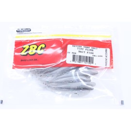 Zoom Tiny Fluke-Pack of 20 (Bait Fish, 2.75-Inch)