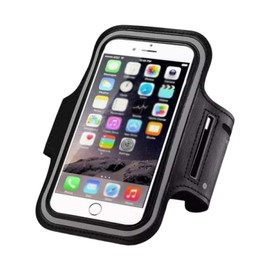 SGERUFZ Bracciale sportivo, universale regolabile per corsa, bracciale per smartphone sportivo, compatibile con telefoni fino a 6,5 pollici, adatto per jogging, fitness, ciclismo, escursioni