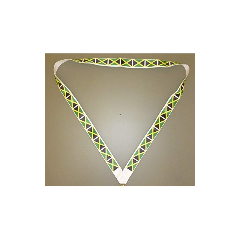 44cm Lanyard With Jamaican Flag - Jamaica Flag - Jamaican
