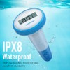 HEIMVERT Wireless Digital Pool Thermometer – Floating, Easy-to-Read Display, IPX8