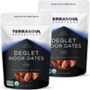 Terrasoul Superfoods Organic Deglet Dates, 4 Lbs (2 Pack) -