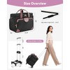 Arcoyard Rolling Teacher Bag with File Teacher Tote and Detachable