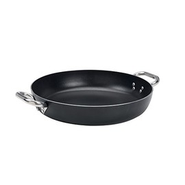 Pentole Agnelli Flacher Kochtopf ALSA110SS24 Alblack B-Crist Cm 24