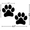 I Make Decals - Paw Prints, Black, Pawprints, FBA, Prime,