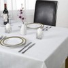 Emma Barclay Chequers - Jacquard Table Cloth in White -