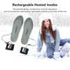 Heated Insoles USB Rechargeable Eletric Foot Warmer for Outdoor Hunting
