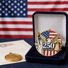 250 Years of America Semiquincentennial Ornament, 2D Acrylic 1776-2026 Patriotic