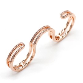 High quality luxury copper zircon for women's romance, classic women's ring water pearl pear diamond set artificial zircon copper simple sweet style party luxury, silver geometric ring for women's