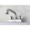 Kingston Brass KB471 Laundry Faucet, Polished Chrome, 5.75 x 4.5