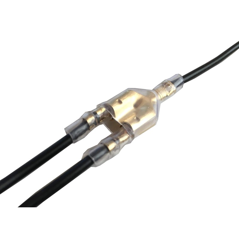 Double Terminals with Sleeves, Set of 20, Wiring Processing, Bike