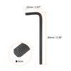 sourcing map 5pcs Hex Key Wrench 3mm L-Shape Hexagon Metric