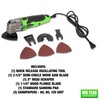 OEMTOOLS 24495 Corded Oscillating Tool for Sanding, Multifunction Wood Cutting