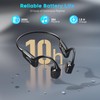MAIRDI Bone Conduction Headphones with Microphone, Open Ear Wireless Headphones