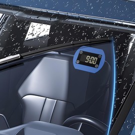 ALAFLY ALAFLY [12 Stck Doppelseitige Ersatz Klebepads kompatibel mit Needit Park Lite Parkscheibe, 3M Hitzebest?ndig Starke VHB Aufkleber Klebeband Parkuhr Klebepad Set fr Windschutzscheibe