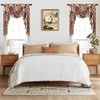 NAPEARL Jabot Curtains Valances and Swag Luxury Window Valances for