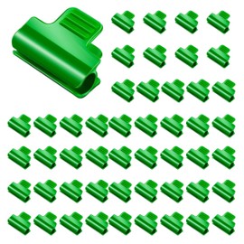50Pcs Greenhouse Clamps, Greenhouse Film Clamps, Greenhouse Hoops Plastic Greenhouse Shading Net Clips for Fixing Plant Cover
