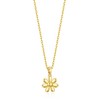 Philip Jones Gold Plated Daisy Necklace