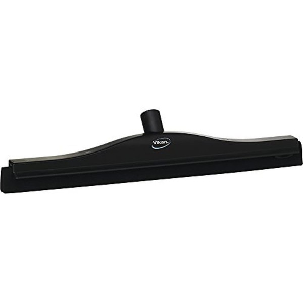 Vikan 77539 Squeegee,Fixed Head,Floor,20",PP/RB,Black