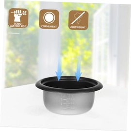 SHOWERORO Rice Cooker Liner Rice Cooker inside Pot Inner Stainless Steel Rice Cooker Rice Cooker Replace Pot Electric Cooker Cookware Rice Cooker Pot Asia Household Aluminum Alloy