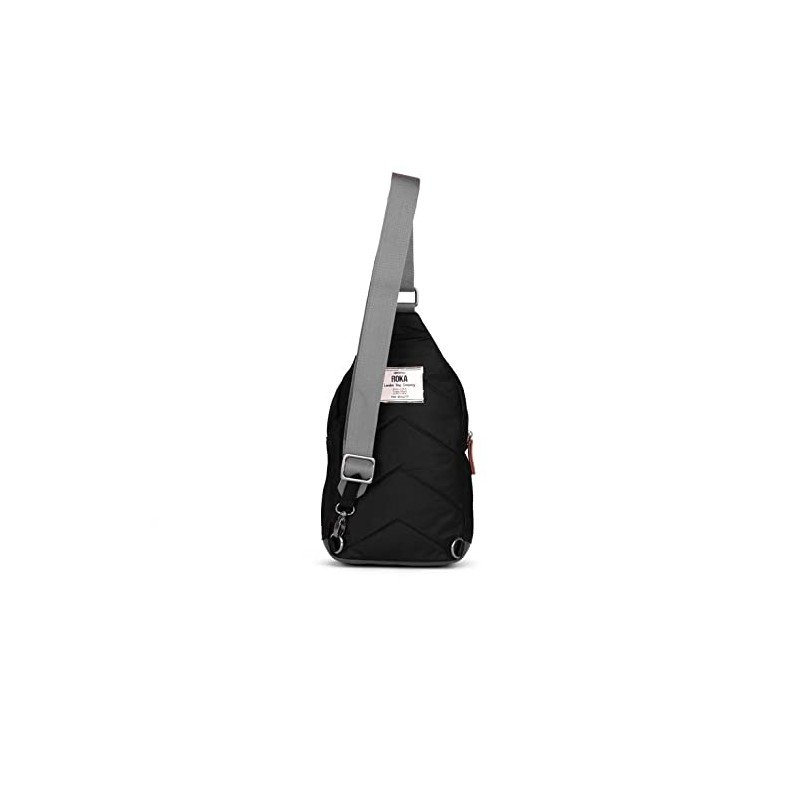 ROKA London Willesden B Sustainable Crossbody Bag Black (Nylon), S