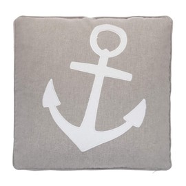 Levtex Home Provincetown Anchor Applique Pillow