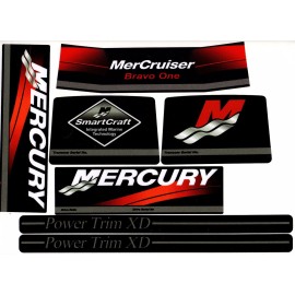 MERCRUISER 2023 NEW BRAVO ONE   WITH / GRAY RAMS STICKER SET