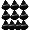 YOKONICO Triangle Powder Puff, 10 Pack Soft Velour Makeup Puffs