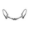 Equine Smile ES0124 D-Ring D-Bit Double Broken Stainless Steel Bit