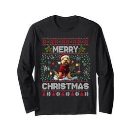 Airedale Terrier Christmas Tree Decorations Dog Lover Xmas Langarmshirt