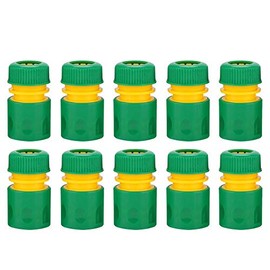 Fdit 10Pcs 1/2 "Conectores de tubería de Grifo de jardín Tubo de Manguera de Agua Conectores rápidos Riego de unión de Rosca