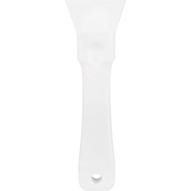 SPARTA Polypropylene Scraper Tool Food Safe Scraper for Removing Caked-On Residue in Commercial Kitchens, Plastic, 7.82 x 3 Inches, White
