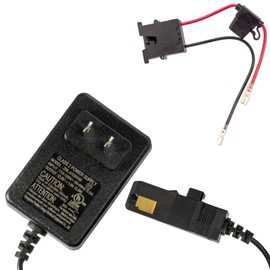 Electric Action Toys;12v Battery Charger for Ride on Toys, 12 Volt Kids Ride on Wire Harness,12-Volt Charger Compatible with Gray Battery and Orange Top Battery