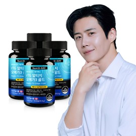 Nutri D Day Megarex rTG Altige Omega3 Gold x 4 (total 12 months supply) / 뉴트리디데이 메가렉스 rTG 알티지 오메가3 골드 x 4개 (총12개월분)