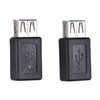 Warmstor 3-Pack USB 2.0 A Female to Micro USB Female