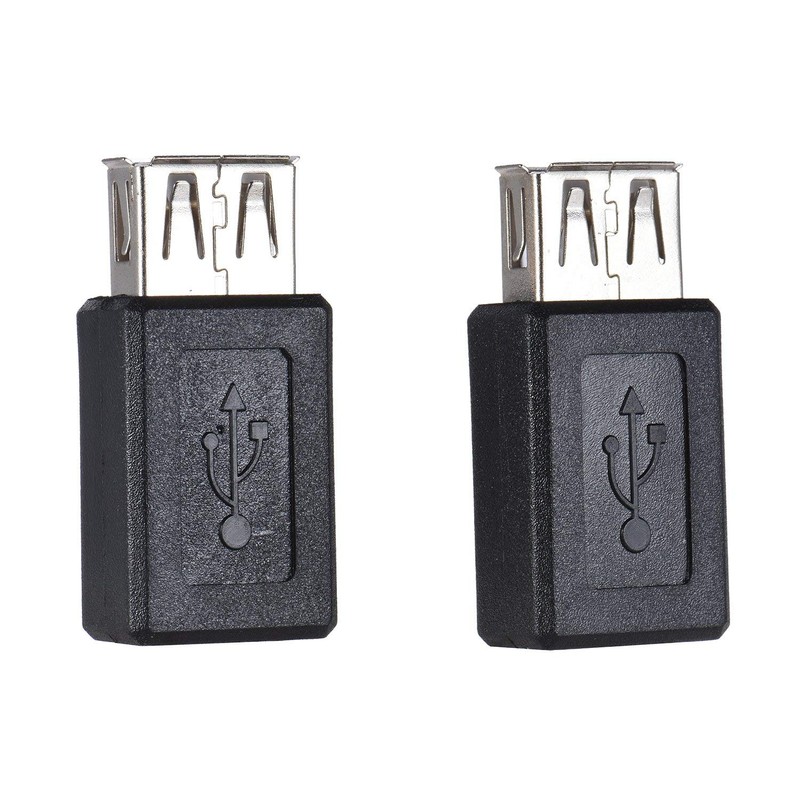 Warmstor 3-Pack USB 2.0 A Female to Micro USB Female