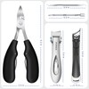 Toenail Clippers for Seniors Thick Toenails, Large Wide Opening Toe