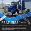 YzusGomumu 602-5403 1 Pair Front Windshield Wiper Arm Compatible With