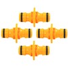 Hozelock 4 x Double Coupling Coupling for Hose Extension 1/2